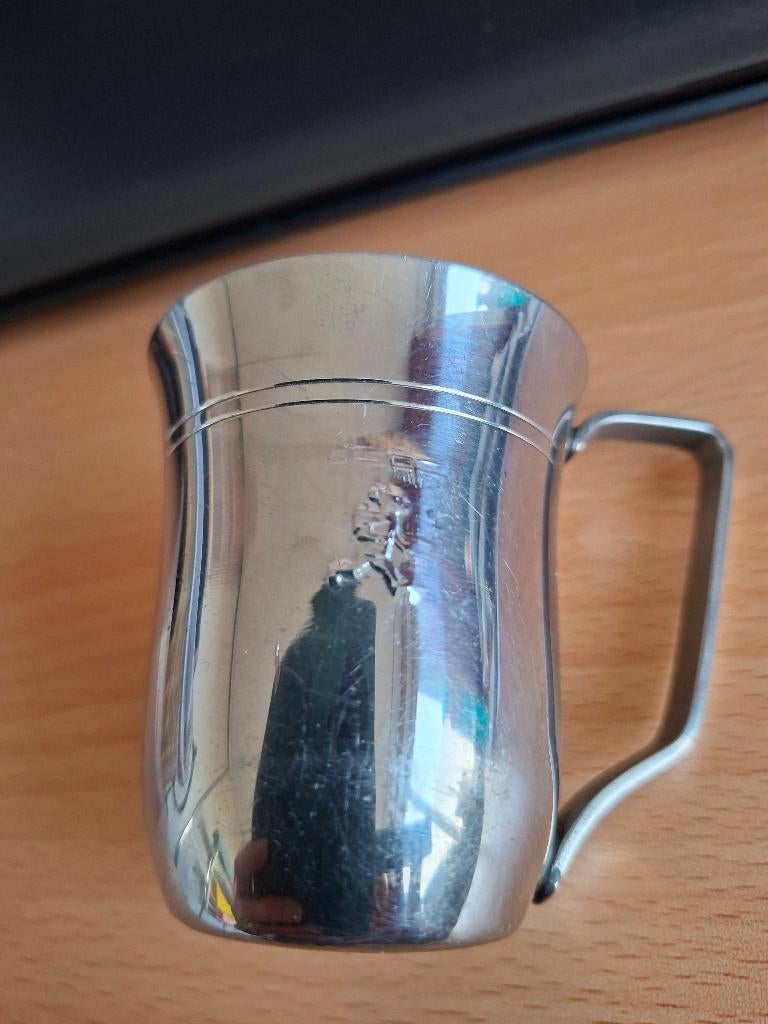 geboortebeker Sola verzilverd, Ophalen of Verzenden, Zilver