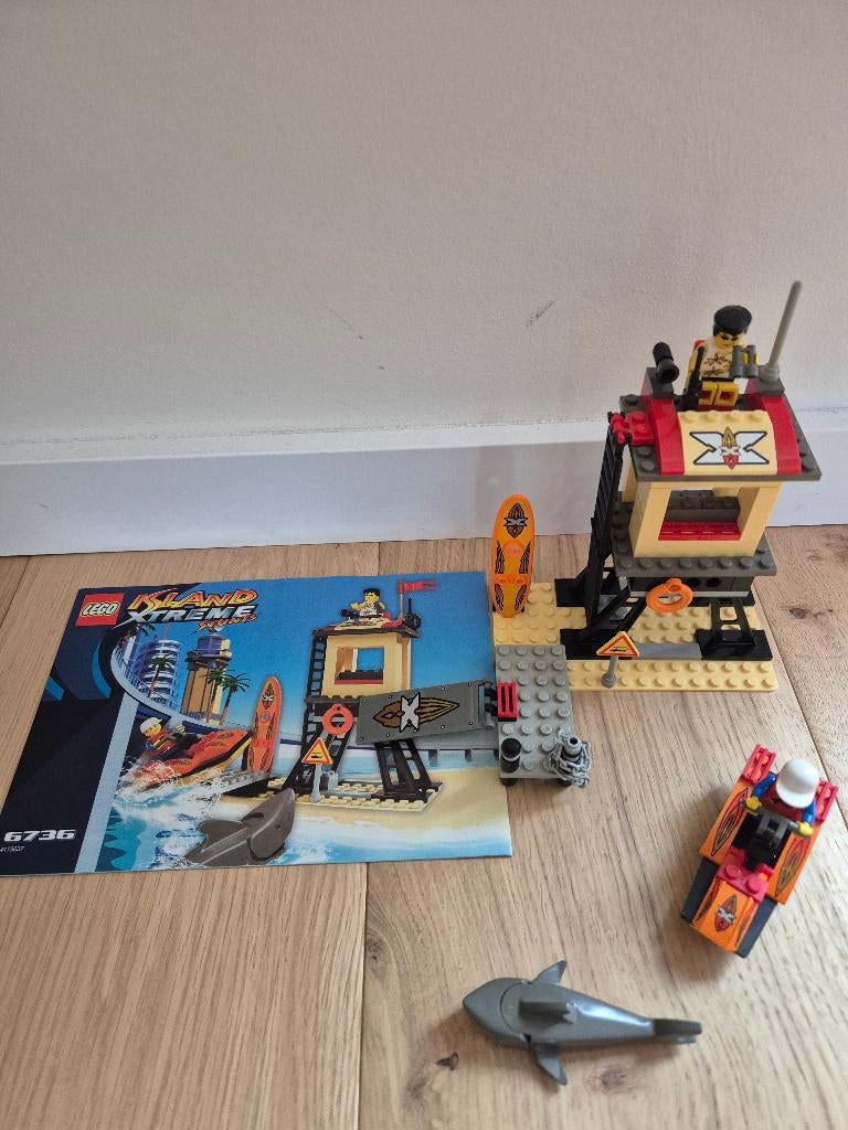 LEGO 6736 - Strandwacht, Ophalen of Verzenden, Gebruikt