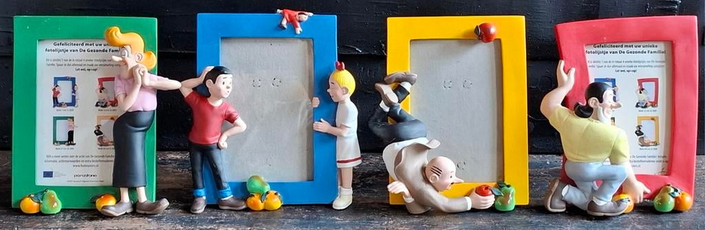 Suske en Wiske. Fotolijsten.  4 stuks., Ophalen, Suske en Wiske, Zo goed als nieuw, Overige typen