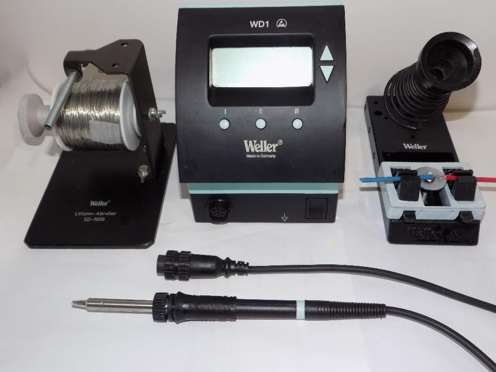 WELLER WD1 SOLDEERSTATION 95W met WELLER WSP80 80Watt +EXTRA, Ophalen of Verzenden, Zo goed als nieuw