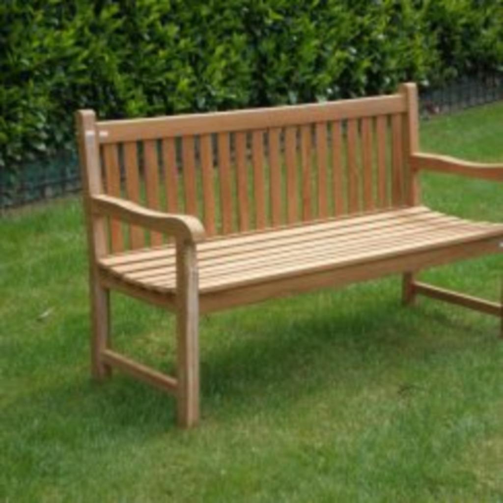 Sale ! Teakhouten tuinbank 150 cm €189 !  170 cm € 275 !, Engelseweg 149, Helmond, Nieuw, Ophalen of Verzenden, Hout