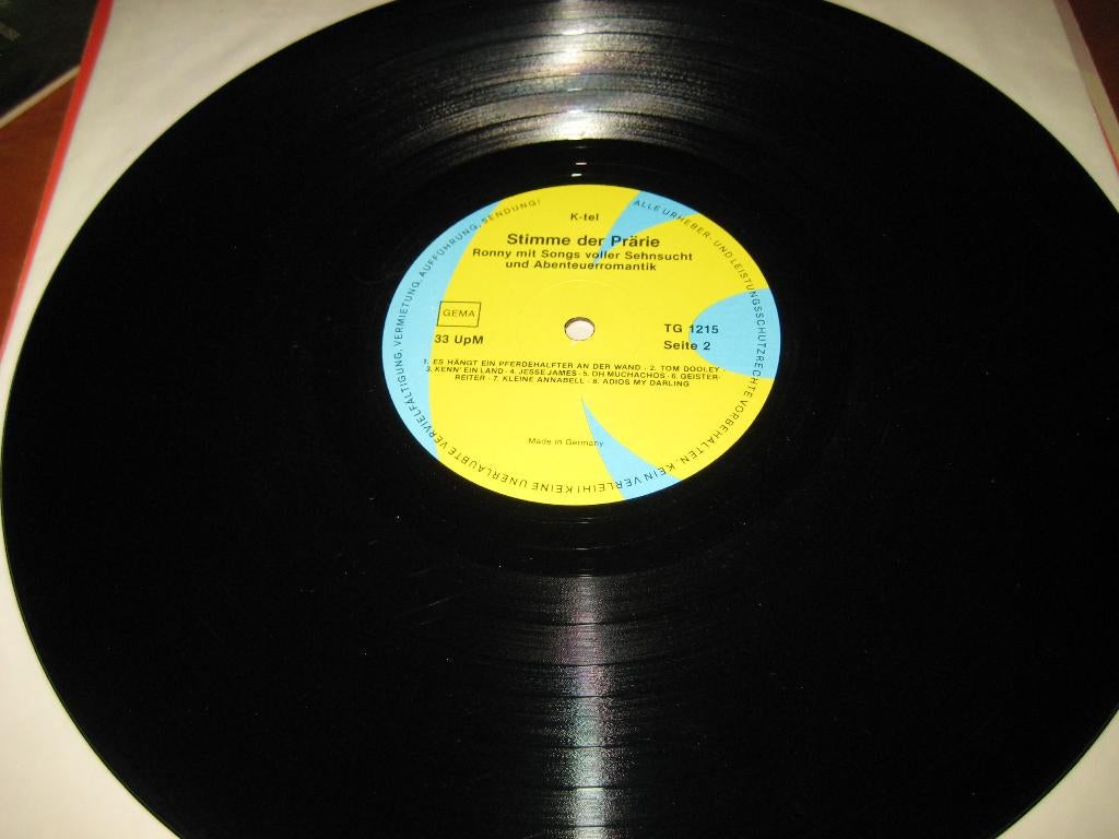 LP, Ronny: Stimme der Prärie, Ophalen of Verzenden, Zo goed als nieuw, 12 inch