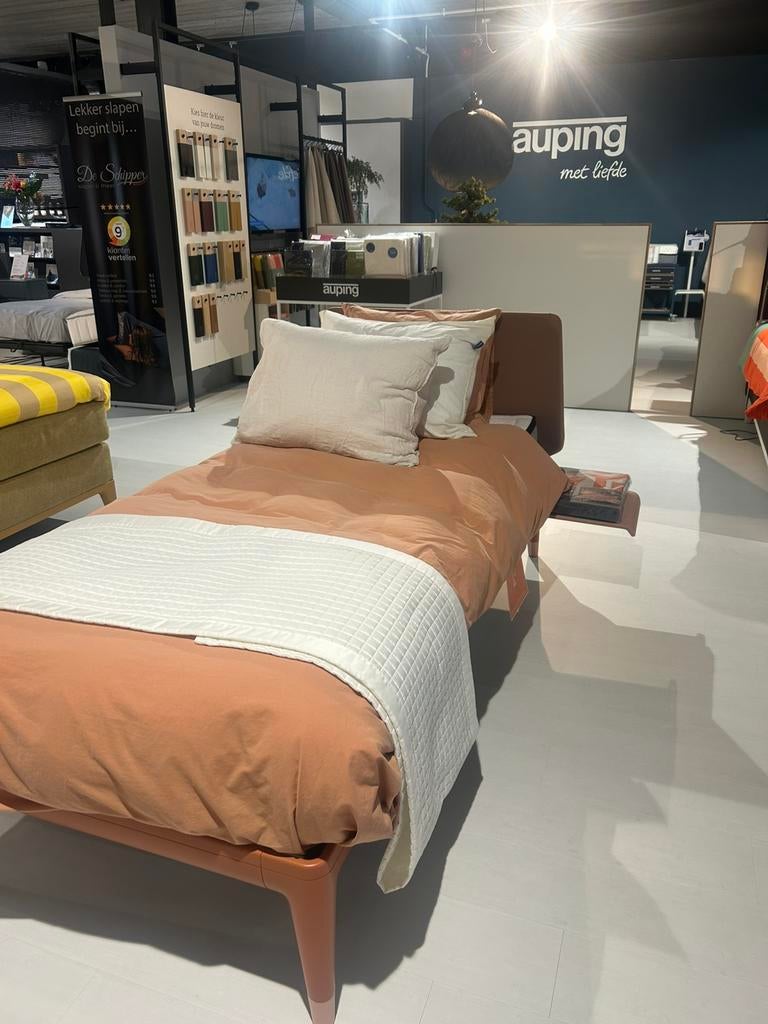 Auping essential 90x210 vlak revive matras  wasbaar, Ophalen, Zo goed als nieuw, Eenpersoons