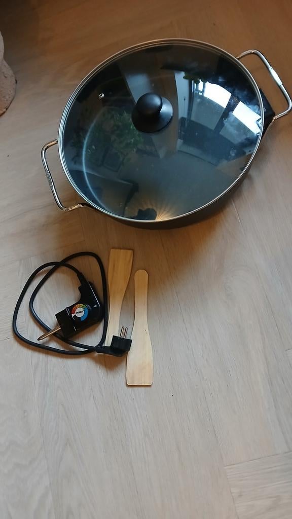Elektrische grillpan, XL. Kamperen of in de tuin. Nieuw., Ophalen of Verzenden, Nieuw