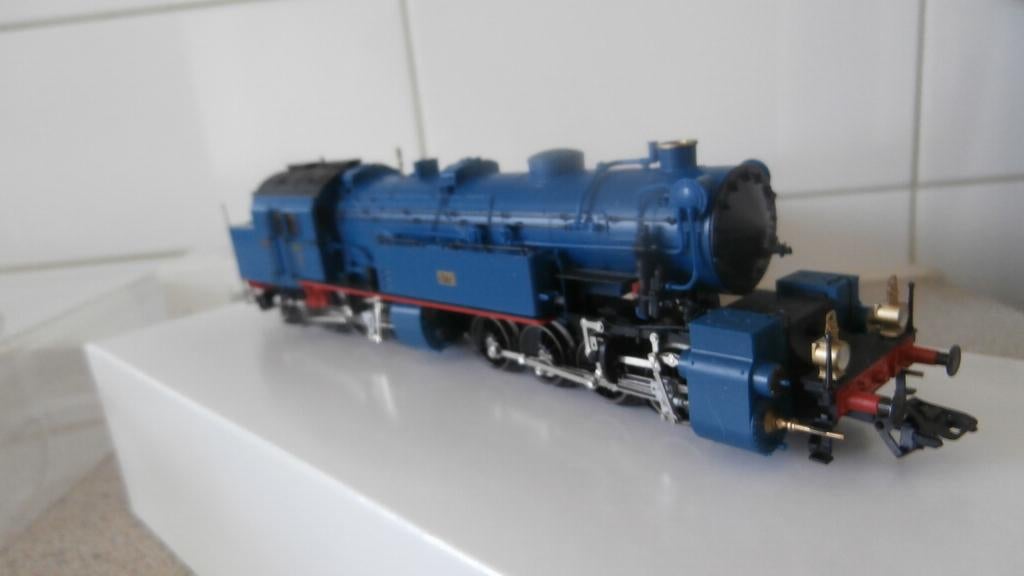 Marklin Mallet lok Blauw 3498 DIGIAAL, Wisselstroom, Locomotief, Nieuw, Ophalen of Verzenden