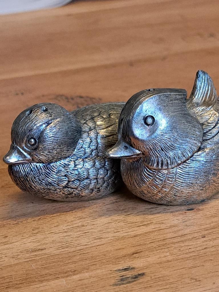 Pepper en zoutstelletje eendjes, Antiek en Kunst, Ophalen of Verzenden