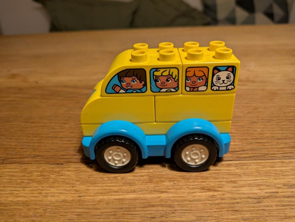 Lego Duplo 10851 Mijn eerste bus - Compleet, Kinderen en Baby's, Speelgoed | Duplo en Lego, Zo goed als nieuw, Duplo, Complete set