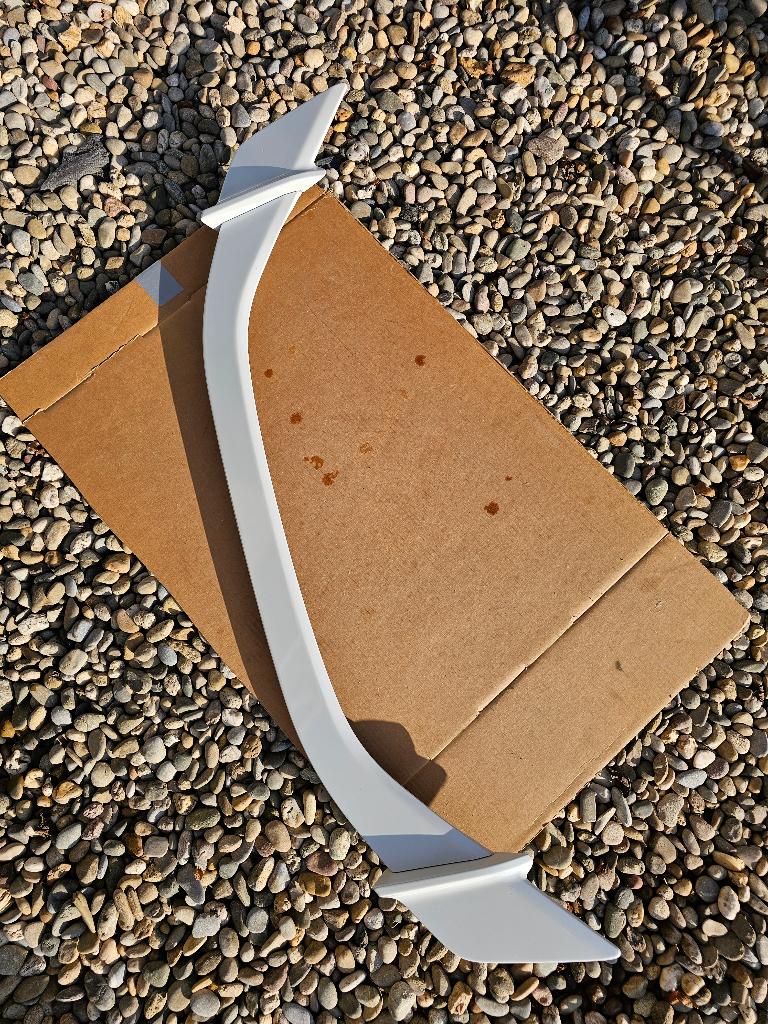 Originele Toyota GT86/Subaru BRZ spoiler Pearl White, Gebruikt, Achterklep, Subaru, Ophalen of Verzenden