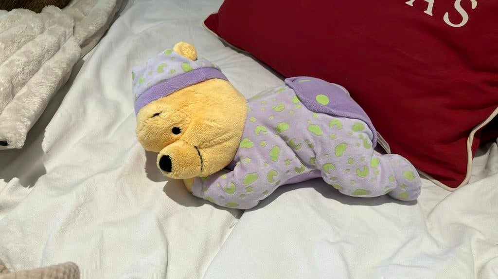 Nicotoy winnie the pooh beer glow in the dark, Kinderen en Baby's, Speelgoed | Knuffels en Pluche, Ophalen of Verzenden, Zo goed als nieuw