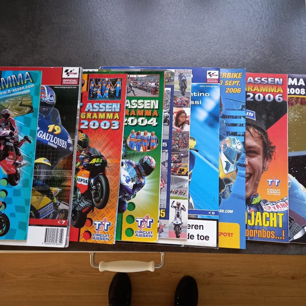 Oude programmaboekjes tt assen, Ophalen of Verzenden, Gebruikt, Motoren