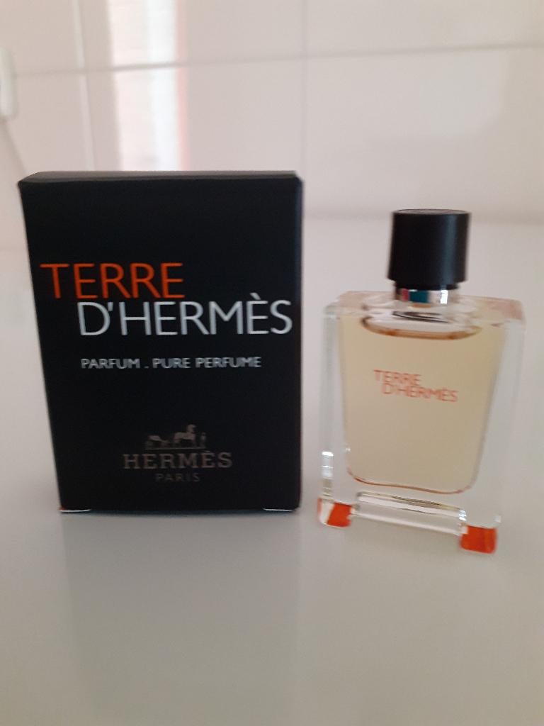 Hermès Terre d' Hermès miniatuur voor heren en meer, Verzenden, Nieuw, Miniatuur
