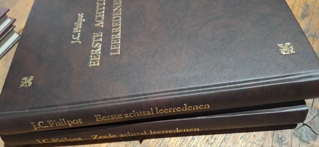 J.C. PHILPOT eerste achttal leerredenen en zesde achttal, Boeken, Ophalen of Verzenden, Zo goed als nieuw, J.C. Philpot, Christendom | Protestants