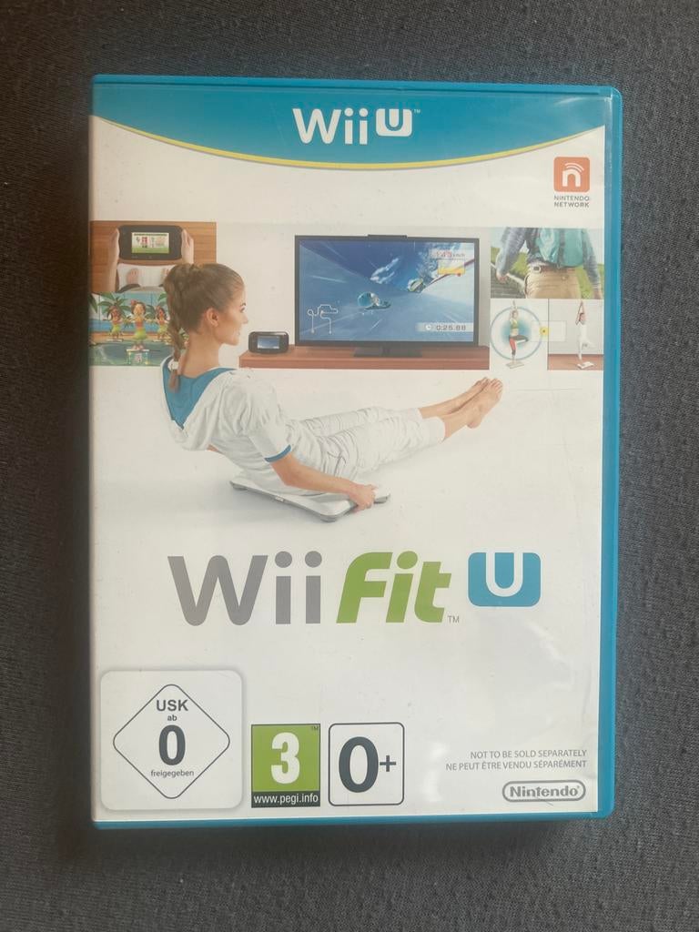 Wii Fit U - Wii U, Spelcomputers en Games, Eén computer, Ophalen of Verzenden, Zo goed als nieuw, Sport
