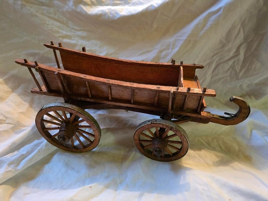 Boerenwagen - miniatuur model, Verzamelen, Overige Verzamelen, Zo goed als nieuw, Ophalen of Verzenden
