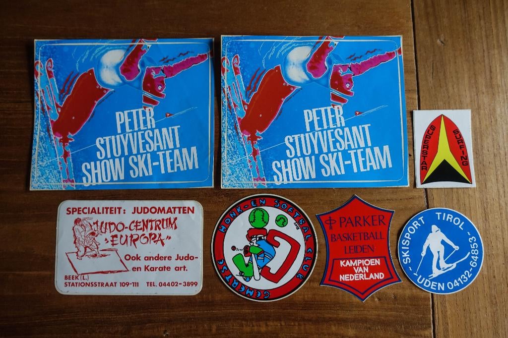 partij stickers - sport - deel 1c, Ophalen of Verzenden, Zo goed als nieuw, Sport