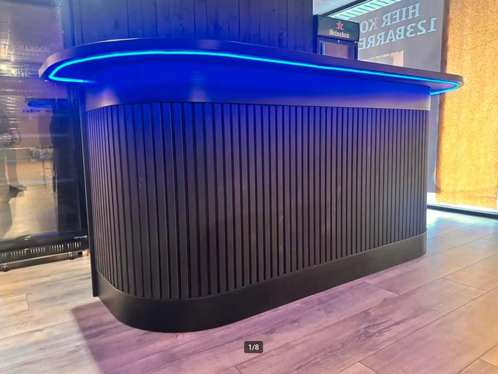 Horeca bar/ Bar toog / Bar 250 cm / Huisbar / Bar, Ophalen, Open Einde 12, Info@123barren.nl, 123 Barren