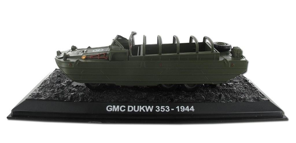 GMC DUKW 353 Amphibie Voertuig US Army D-Day Frankrijk 1944, Hobby en Vrije tijd, Modelbouw | Auto's en Voertuigen, Nieuw, Truck