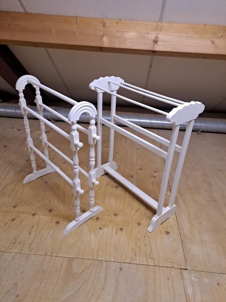 Brocante houten droogrekken, Antiek en Kunst, Ophalen