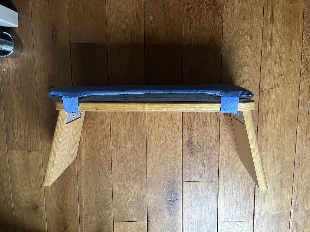 Inklapbaar meditatiebankje, Sport en Fitness, Yoga en Pilates, Ophalen, Gebruikt, Overig