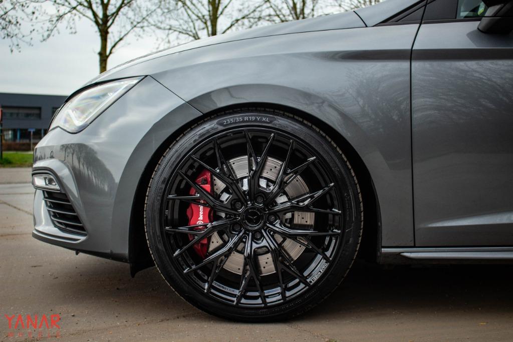 19 INCH YANAR WHEELS DNZ-20  VOOR AUDI | VW | SEAT BMW 5X112, 19 inch, Velg(en), Nieuw, Ophalen of Verzenden