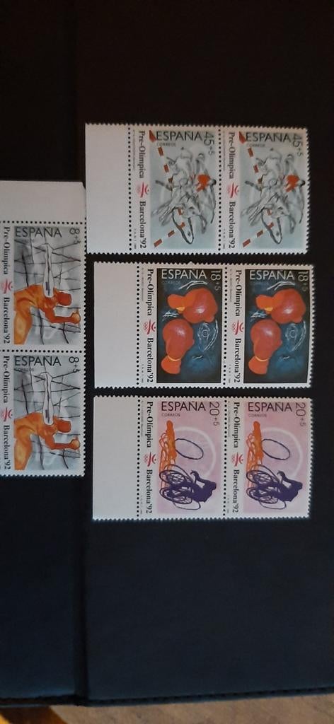 Postzegels Spanje Olympische Spelen Barcelona 1992, Ophalen of Verzenden, Postfris