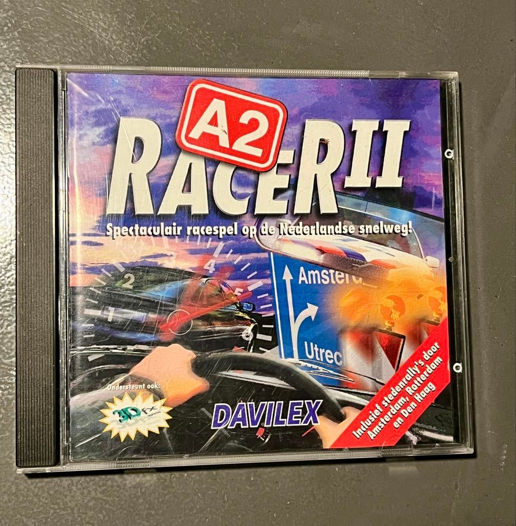 A2 Racer II - Vintage PC Game Davilex, 1 speler, Racen en Vliegen, Ophalen of Verzenden, Zo goed als nieuw