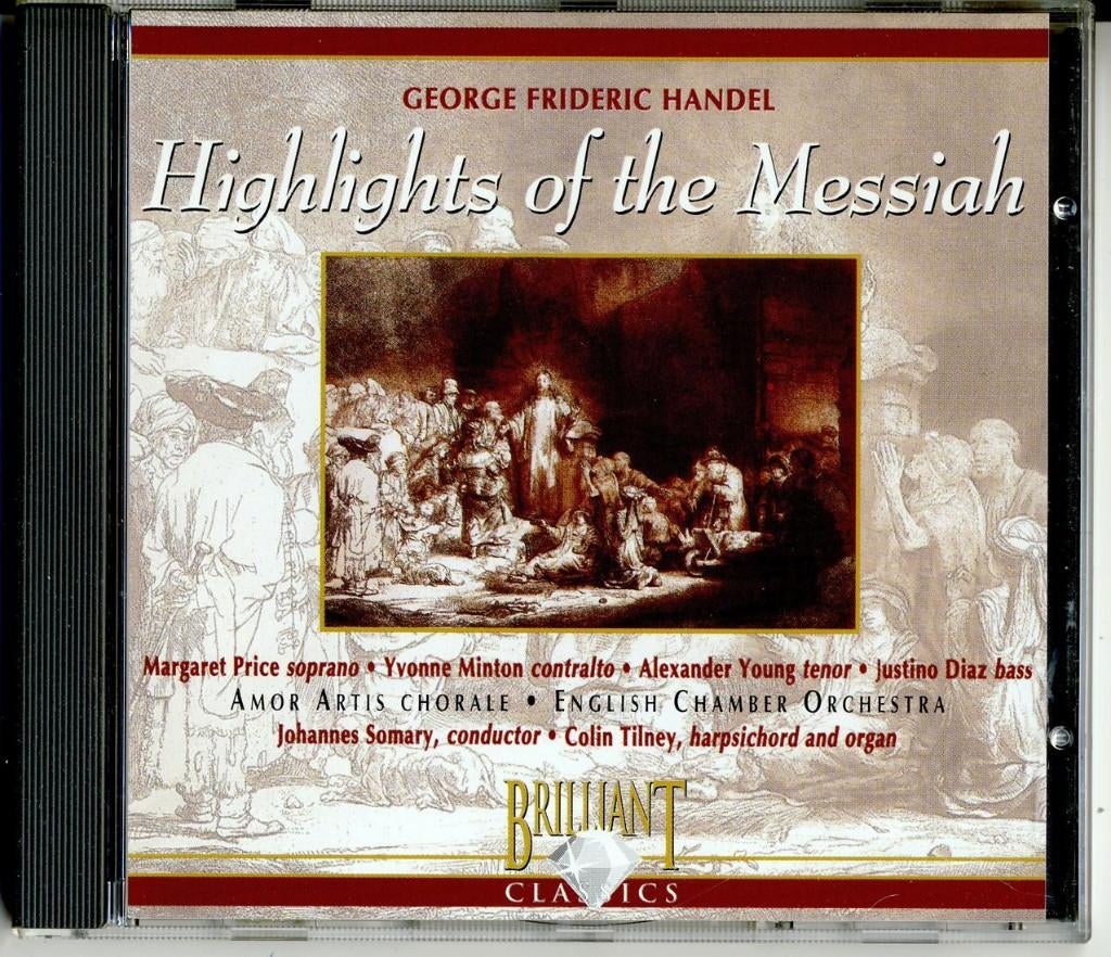 Handel - Highlights of the Messiah, Ophalen of Verzenden, Barok, Zo goed als nieuw