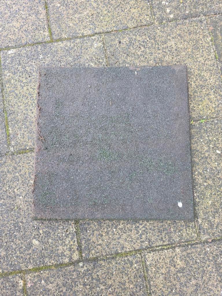 Rubberen tegels, Ophalen, Overige soorten