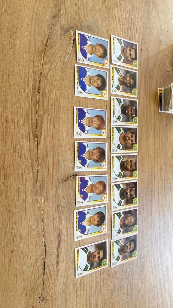 Panini wk 2002 japan en saudie arabie, Ophalen of Verzenden, Buitenlandse clubs, Poster, Plaatje of Sticker