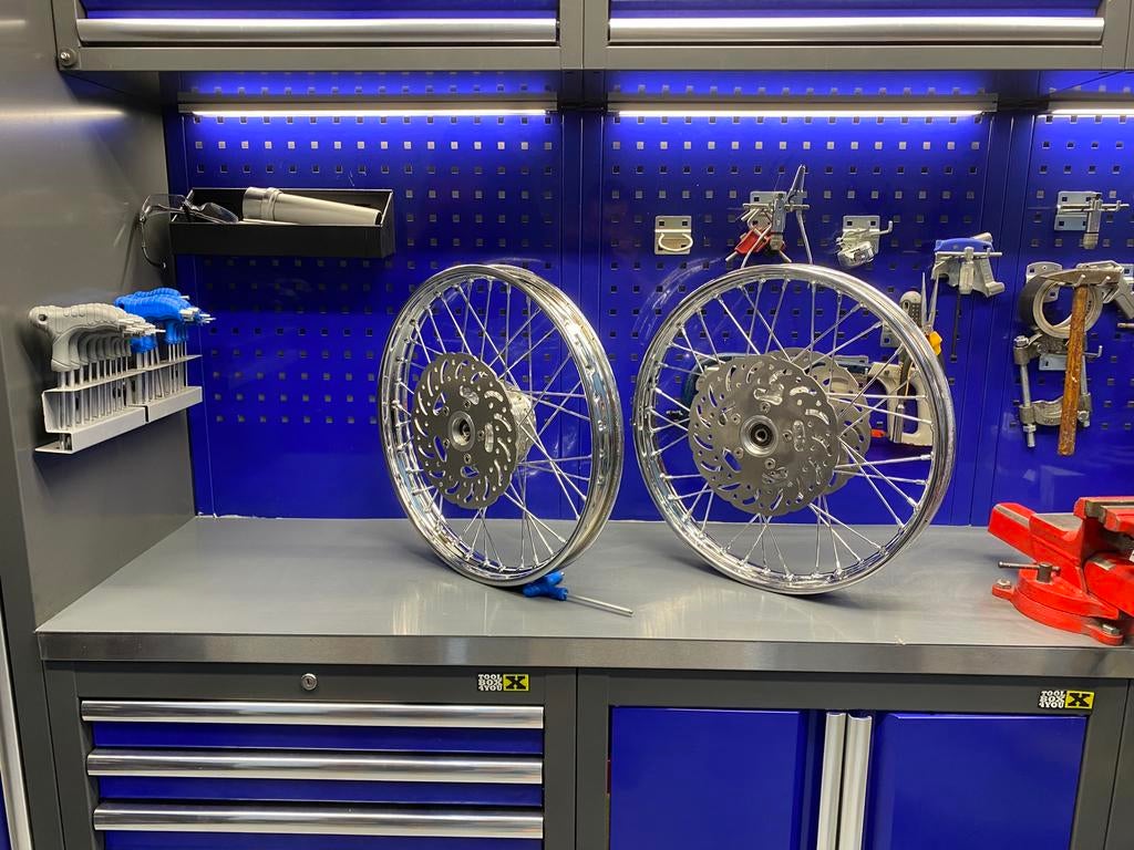 Zundapp Remschijven en spaakwielen met schijfrem actie prijs, Fietsen en Brommers, Brommeronderdelen | Zundapp, Overige typen