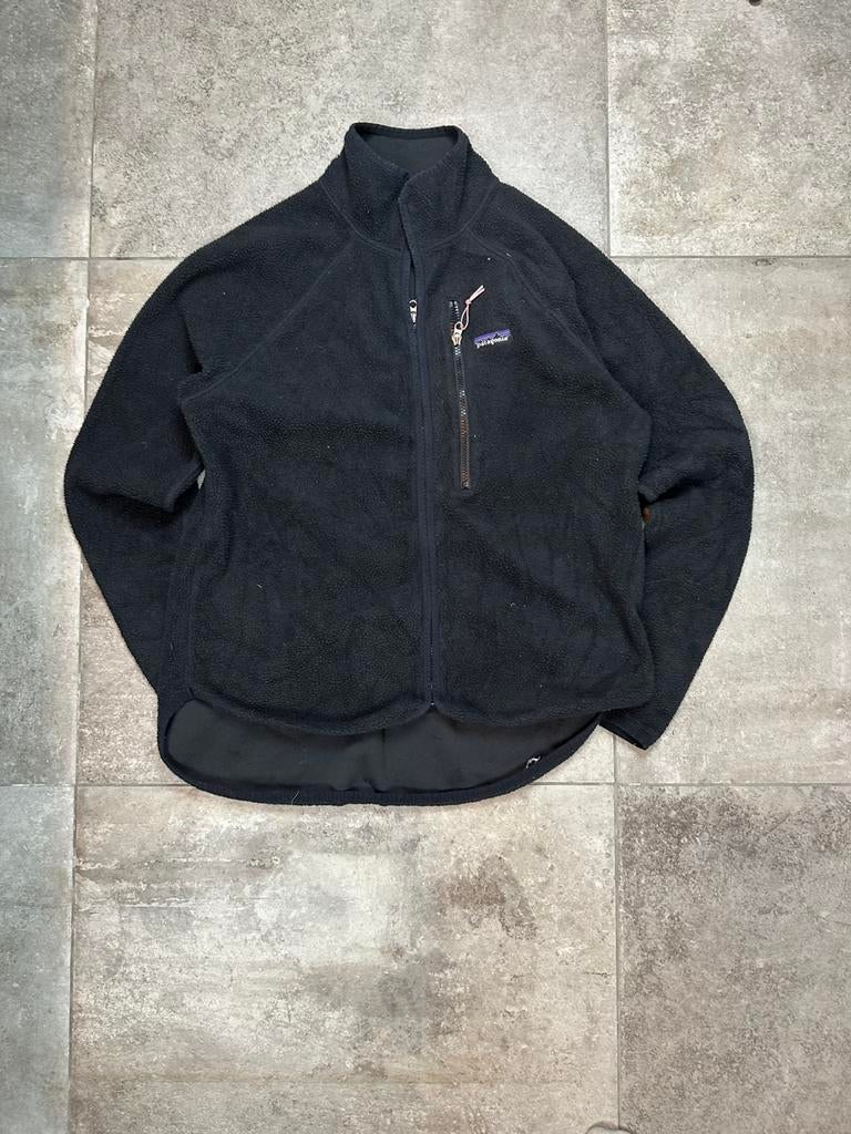 Patagonia Fleece Zip Jacket – Men’s L | Black, Kleding | Heren, Truien en Vesten, Zo goed als nieuw, Maat 52/54 (L), Zwart, Ophalen of Verzenden