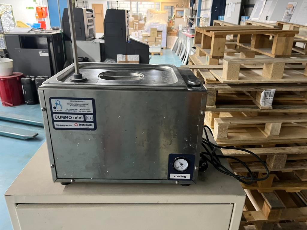 Osmose apparaat, Ophalen