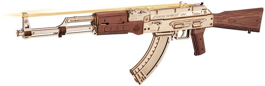 Robotime Automatic Rifle AK-47, Ophalen of Verzenden, Nieuw