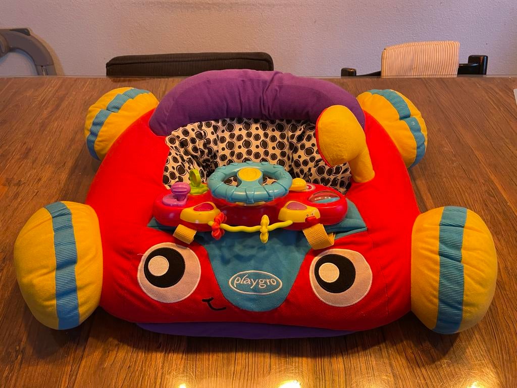 Playgro Comfy Car Speelauto, Kinderen en Baby's, Speelgoed | Babyspeelgoed, Ophalen, Zo goed als nieuw, Auto, Met licht