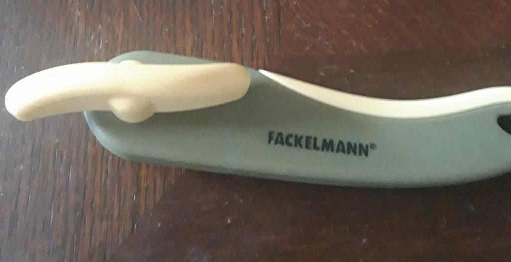 Blikopener Fackelmann, Ophalen of Verzenden, Zo goed als nieuw