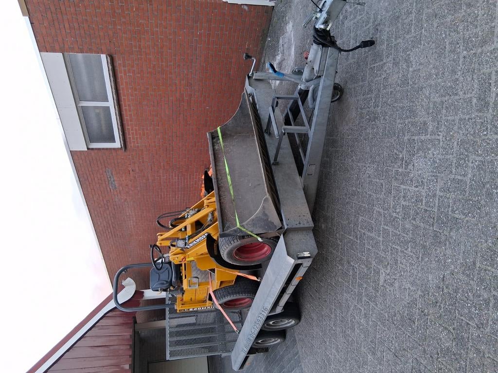 Knikmops huren of onkruidborstel machine, Ophalen of Verzenden, Zo goed als nieuw