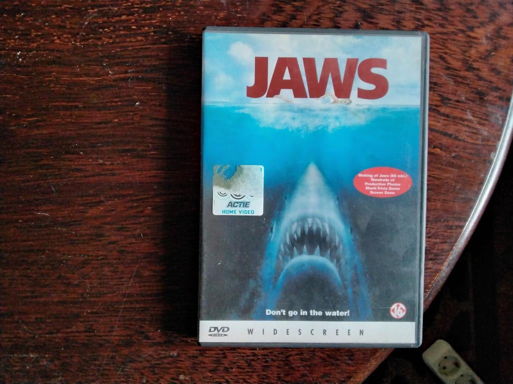 Jaws, origineel, Vanaf 16 jaar, Ophalen of Verzenden, Zo goed als nieuw, Actiethriller