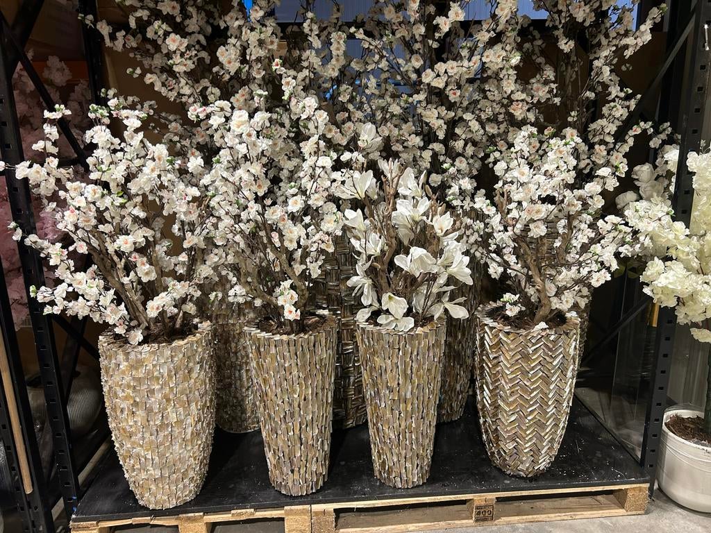 Bloemen in vaas, Erik Kuster stijl, Ophalen of Verzenden, Nieuw, Binnen