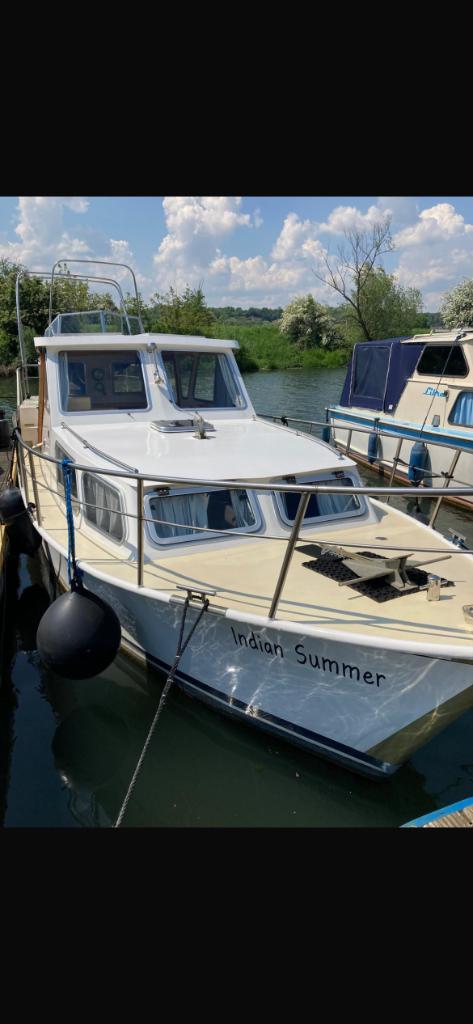 Beja cruiser motorboot, Watersport en Boten, Motorboten en Motorjachten, Ophalen, Gebruikt, Staal, Diesel