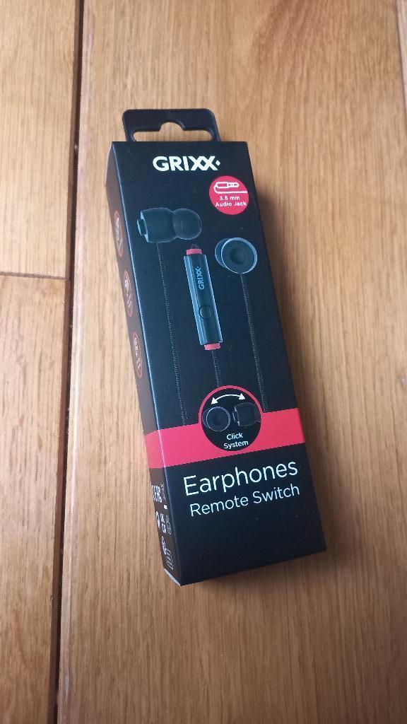 Grixx In-ear oordopjes - nieuw, Ophalen of Verzenden, Nieuw, In oorschelp (earbud)