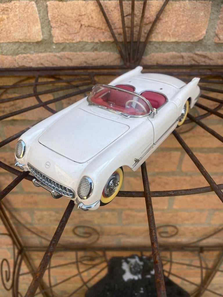 Franklin Mint Chevrolet Corvette 1953, Ophalen of Verzenden, Gebruikt, Auto, Overige merken