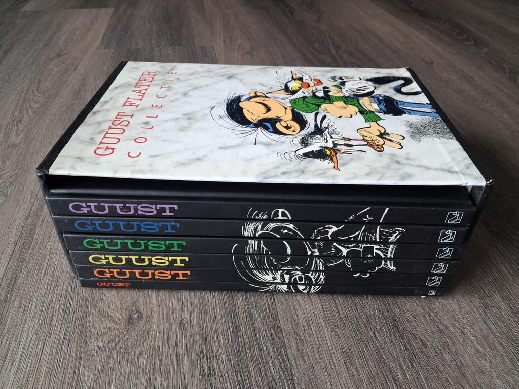 Guust Flater  |  Collectie box, Complete serie of reeks, Ophalen of Verzenden, Gelezen, Franquin