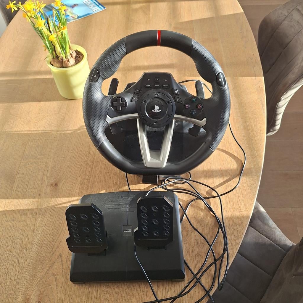 Hori Racing Wheel Apex voor PlayStation, Ophalen of Verzenden, PlayStation 1