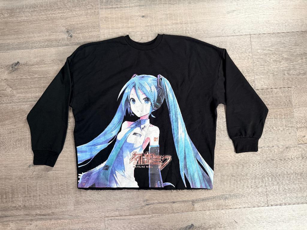 Hatsune Miku x Lefties dames trui sweater Medium nieuw zwart, Kleding | Dames, Ophalen of Verzenden, Nieuw, Maat 38/40 (M), Grijs