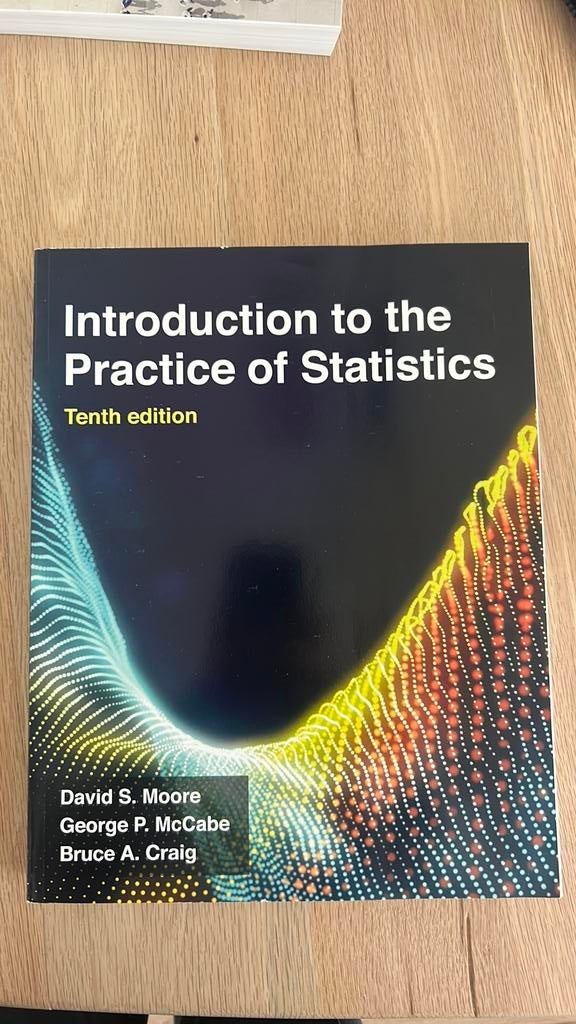 Introduction to the practice of statistics, Ophalen of Verzenden, Zo goed als nieuw, Programmeertaal of Theorie