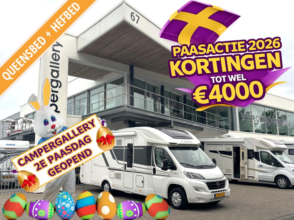 Adria Matrix Plus 670 SC QUEENSBED + HEFBED LUCHTVERING, Fiat, 7 tot 8 meter, Bedrijf, Adria