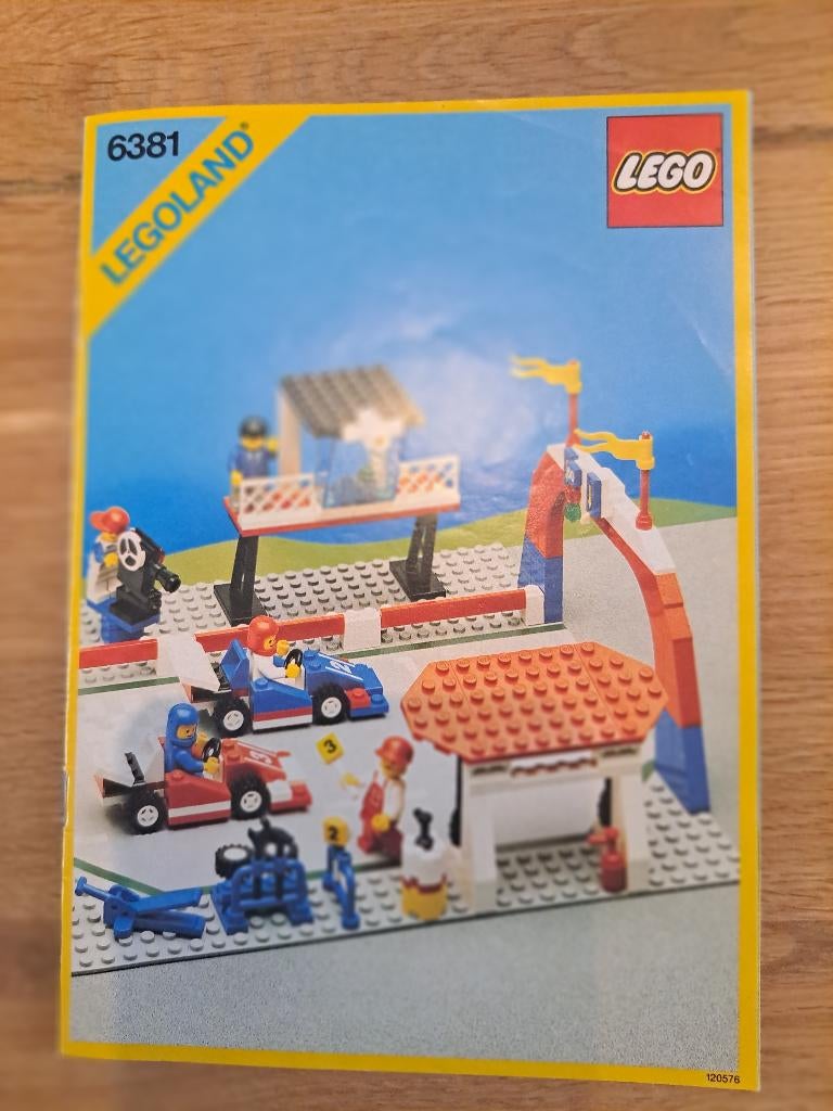 Lego 6381 Race start finish, Ophalen, Gebruikt, Complete set, Lego