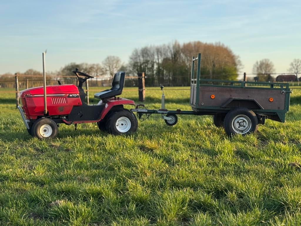 MTD zitmaaier, Tuin en Terras, Zitmaaiers, Gebruikt, Minder dan 90 cm, Elektrische starter, Ophalen of Verzenden