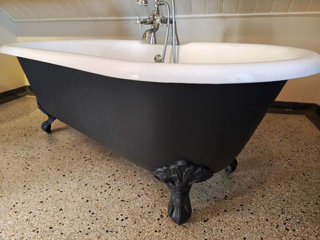 Bad  op poten wasbak Toilet Radiator: Engelse stijl Heritage, Ophalen, Gebruikt, Met douche