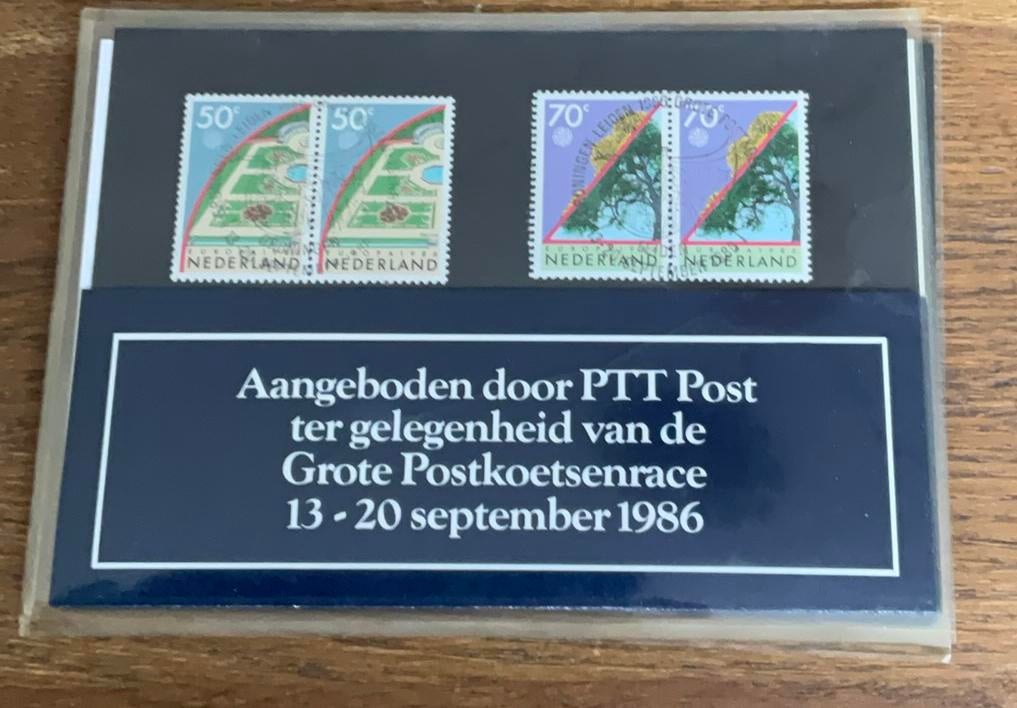 Bijzonder postzegelmapje, Ophalen, Na 1940, Gestempeld